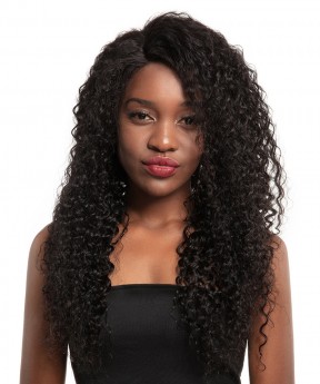 CARA 13x6 Deep Part Deep Curly Lace Front Human Hair Wigs 150% Density Wig For Black Women Pre Plucked