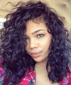 CARA Brazilian Virgin Hair Loose Wave Full Lace Wig For Black Women 12 inches