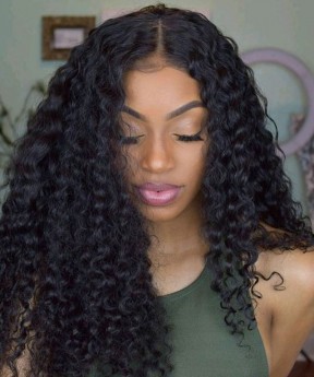 CARA 360 Lace Frontal Wig Pre Plucked With Baby Hair 150% Density Indian Hair Deep Wave Human Hair Wigs For Black Women