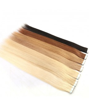 CARA Double Drawn Russian Human Hair Invisible Remy Cuticle Tape Hair Extensions
