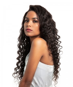 CARA SALE! Lace Front Wigs Loose Wave 120% Density Pre-Plucked Natural Hairline 18 inches