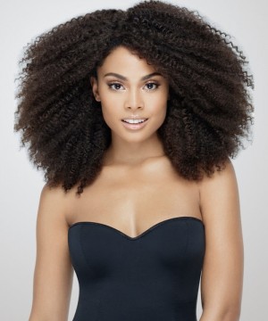 CARA 360 Lace Frontal Wig Brazilian Afro Kinky Curly 150% Density Lace Front Human Hair Wigs