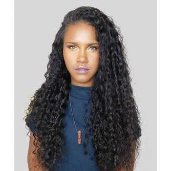 Lace Front Wigs Deep Wave Pre-Plucked Natural Hairline 150% Density