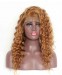 CARA 250 Density Strawberry Blonde #27 Color Loose Wave Lace Front 100% Human Hair Wigs