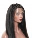 CARA Silky Straight 250% Density Lace Front Human Hair Wigs Pre Plucked 