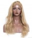 Body Wave Blonde Wig 250% Density Lace Front Wigs With Baby Hair #27 Brazilian Remy Human Hair Wigs