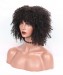 CARA 250% Density None Lace Wigs Styled Curly Wig With Bang 14 Inches