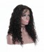 Loose Wave 200% Density Human Hair Wigs Lace Closure Wigs Natural Color