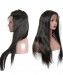 CARA Silky Straight Pre Plucked 360 Lace Frontal Wig 150% Density Lace Front Human Hair Wigs With Baby Hair