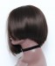 CARA 250% Density Cool Short Straight Bob Style Lace Front Human Hair Wigs 