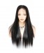 CARA 180% Density Brazilian Light Yaki Straight Lace Front Human Hair Wigs 14Inch