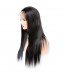 CARA 180% Density Brazilian Light Yaki Straight Lace Front Human Hair Wigs 14Inch