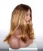 CARA Kosher Wig Jewish Lace Wigs European virgin hair Straight ombre color silk top free shipping