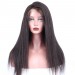 CARA SALE! Glueless Lace Front Human Hair Wigs Italian Yaki 120% Density Natural Hair Line